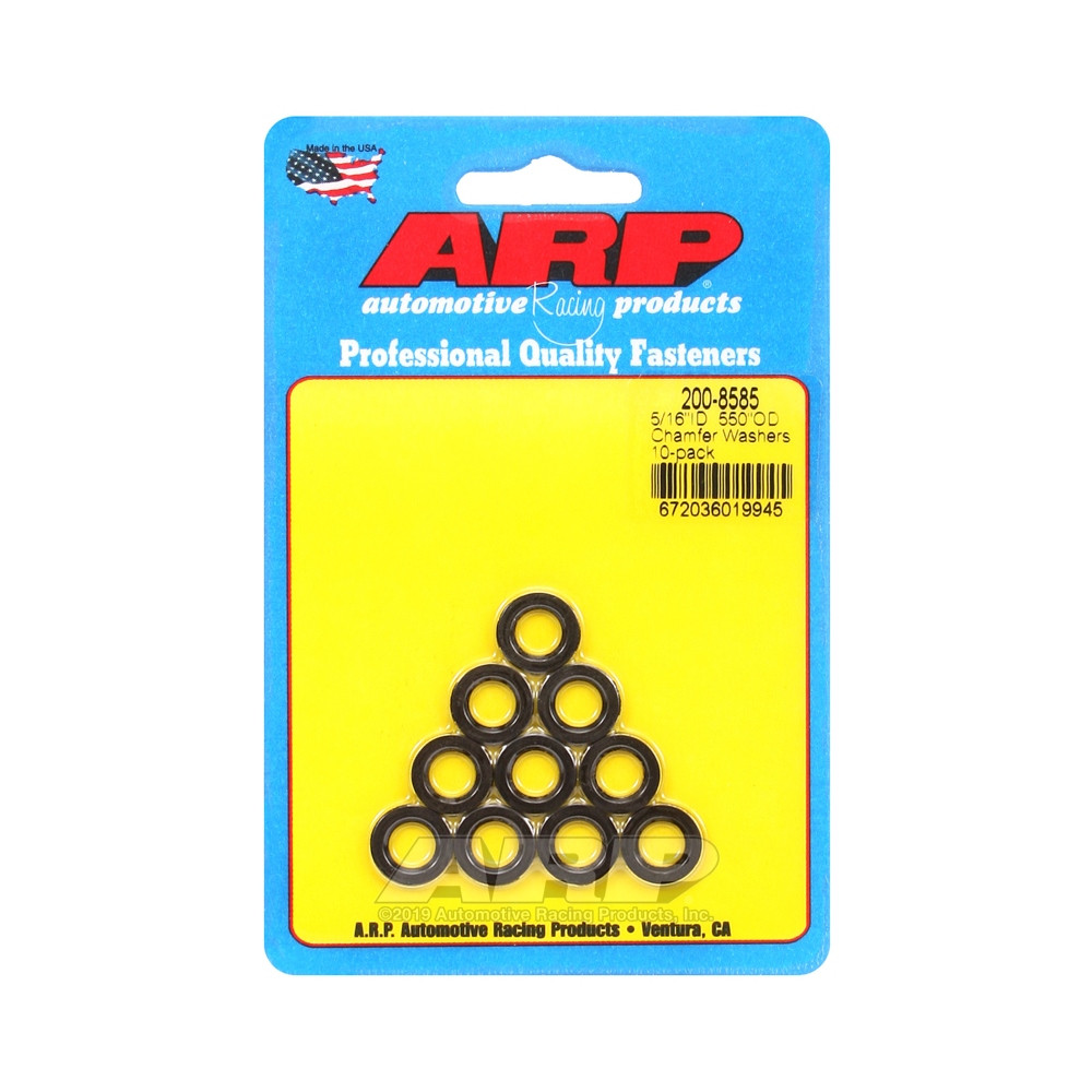 Pack (10) ARP washers 5/16 - With chamfer - ARP-200-8585 - 200-8585 - 3666618221601