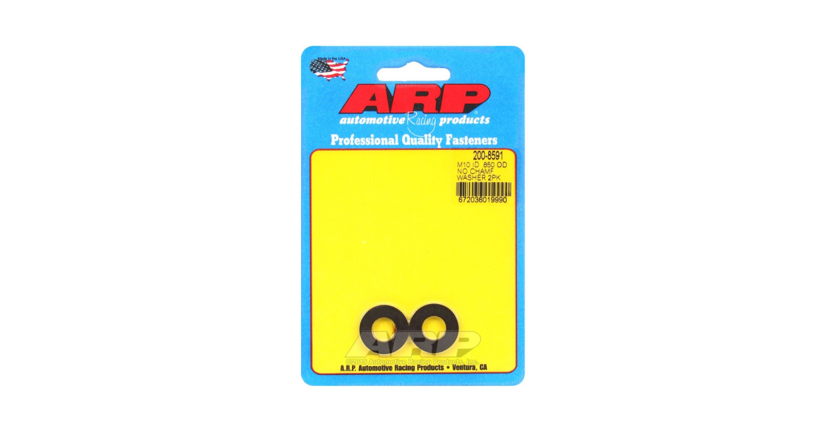 Pack (2) rondelles ARP M10 - Sans Chanfrein