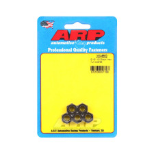 ARP nut pack (5) 5/16-18 - Black Oxyde Hex