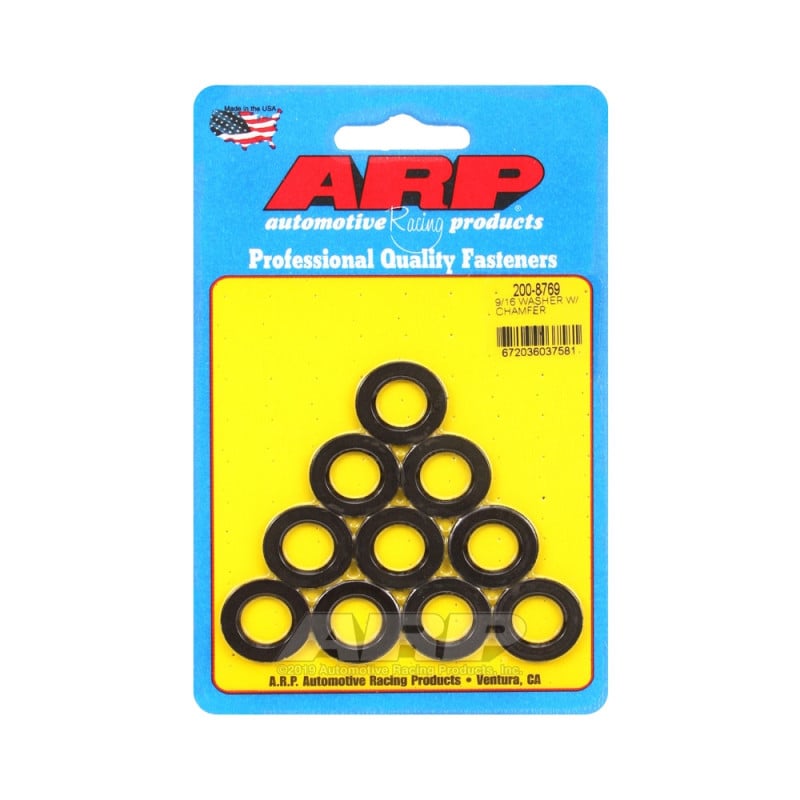 Pack (10) ARP washers 9/16 - With chamfer - ARP-200-8769 - 200-8769 - 3666618223018