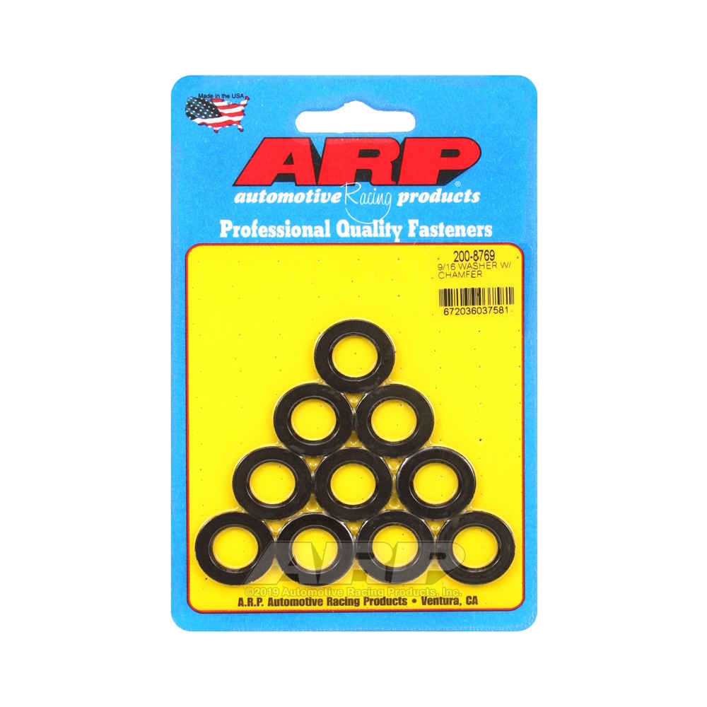 Pack (10) Unterlegscheiben ARP 9/16 - Mit Fase - ARP-200-8769 - 200-8769 - 3666618223018