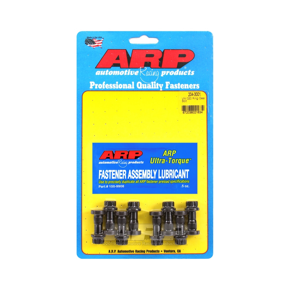 Boulonnerie couronne ARP VOLKSWAGEN VW - (Kit vis + écrous 12 Points)  VW 020 - ARP-204-3001 - 204-3001 - 3661768840740