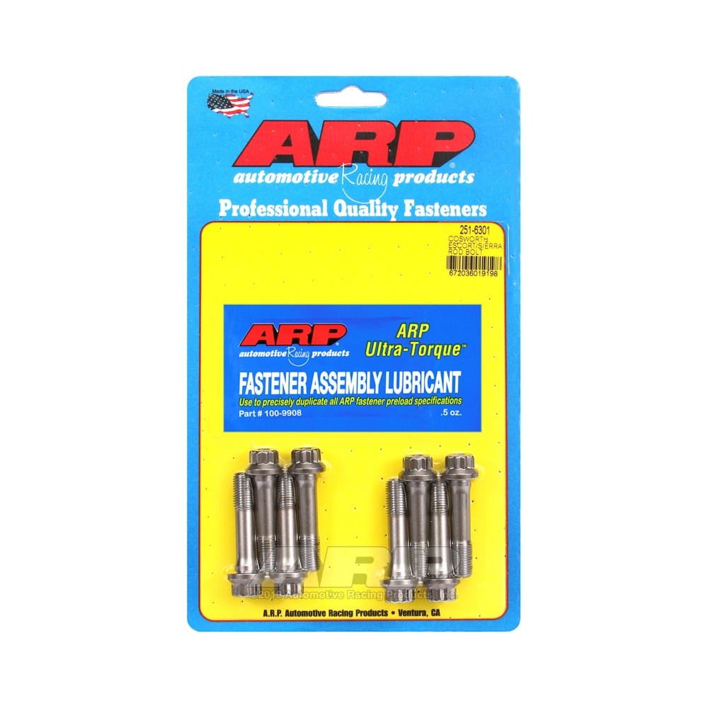 Kit vis de bielles ARP Ford Sierra Escort Cosworth 2.0L YB 1992-1995 - GT2i - ARP-251-6301 - 251-6301 - 3661768116135