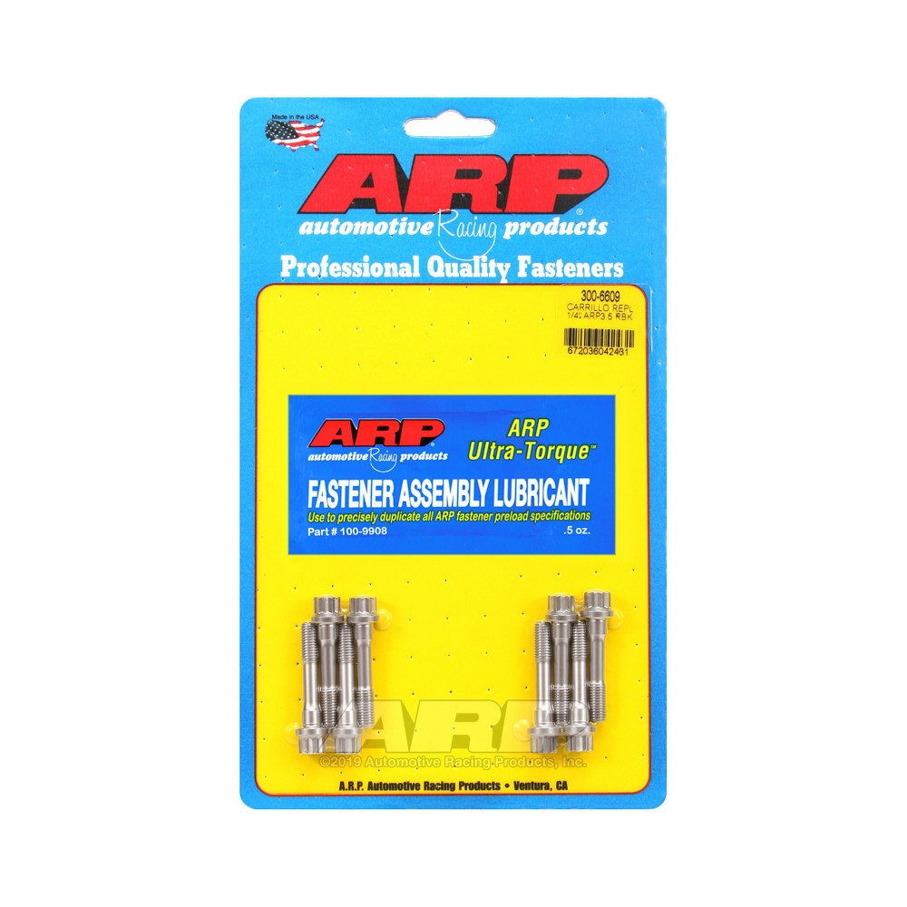 ARP connecting rod bolt kit 1/4 x8 - ARP-300-6609 - 300-6609 - 3666618170442