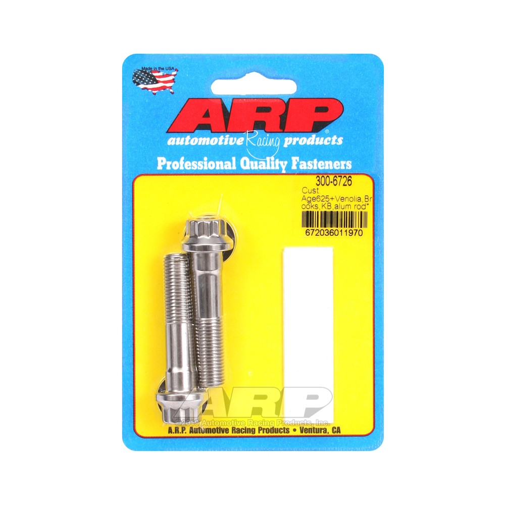 Pack de 2 vis de bielles ARP 7/16 x2 - ARP-300-6726 - 300-6726 - 3666618170596