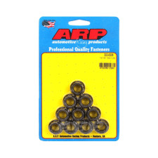 Pack ARP nuts (10) 1/2-20 - Black Oxyde 12 pts
