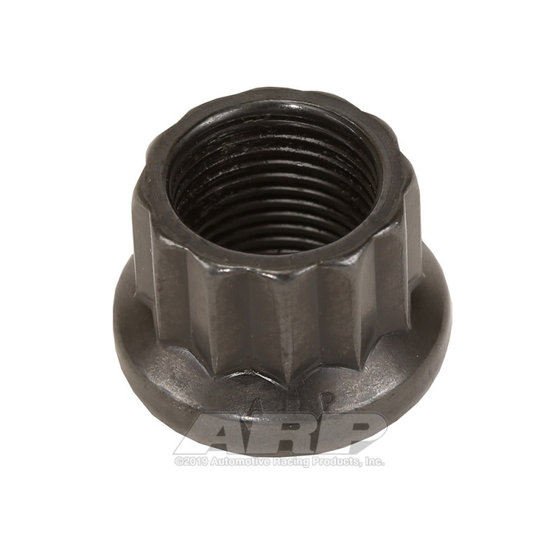 Standard ARP nut M12 x 1.00 - Black Oxyde 12 pts - ARP-300-8347 - 300-8347 - 3666618223629