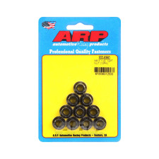 Pack écrous ARP (10) M8 x 1.00 - Black Oxyde 12 pts