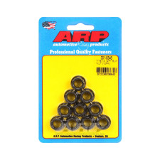 ARP Nuts Pack (10) 7/16-14 - Black Oxyde 12 pts
