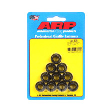 Pack écrous ARP (10) M10 x 1.00 - Black Oxyde 12 pts