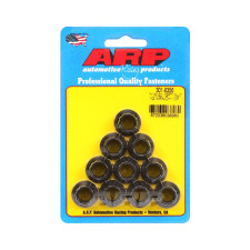 Pack Muttern ARP (10) 7/16-20 - Black Oxyde 12 pts