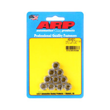 ARP nuts pack (10) M8 x 1.25 - Stainless steel 12 pts