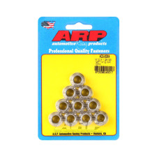 Pack Muttern ARP (10) M10 x 1.25 - Edelstahl 12 Pkt