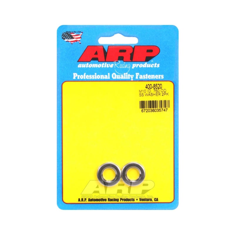 Pack (2) ARP washers M10 - With chamfer - ARP-400-8520 - 400-8520 - 3666618225531