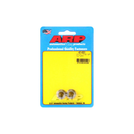 Pack écrous ARP (2) M10 x 1.00 - Inox 12 pts