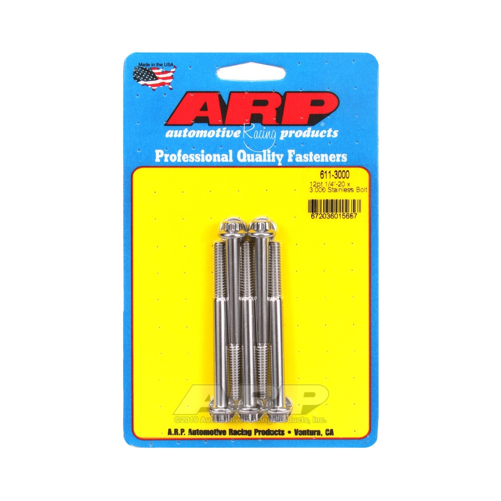 Boulonnerie universelle ARP 1/4-20 - Inox 12 Pts x5 - ARP-611-3000 - 611-3000 - 3666618170763