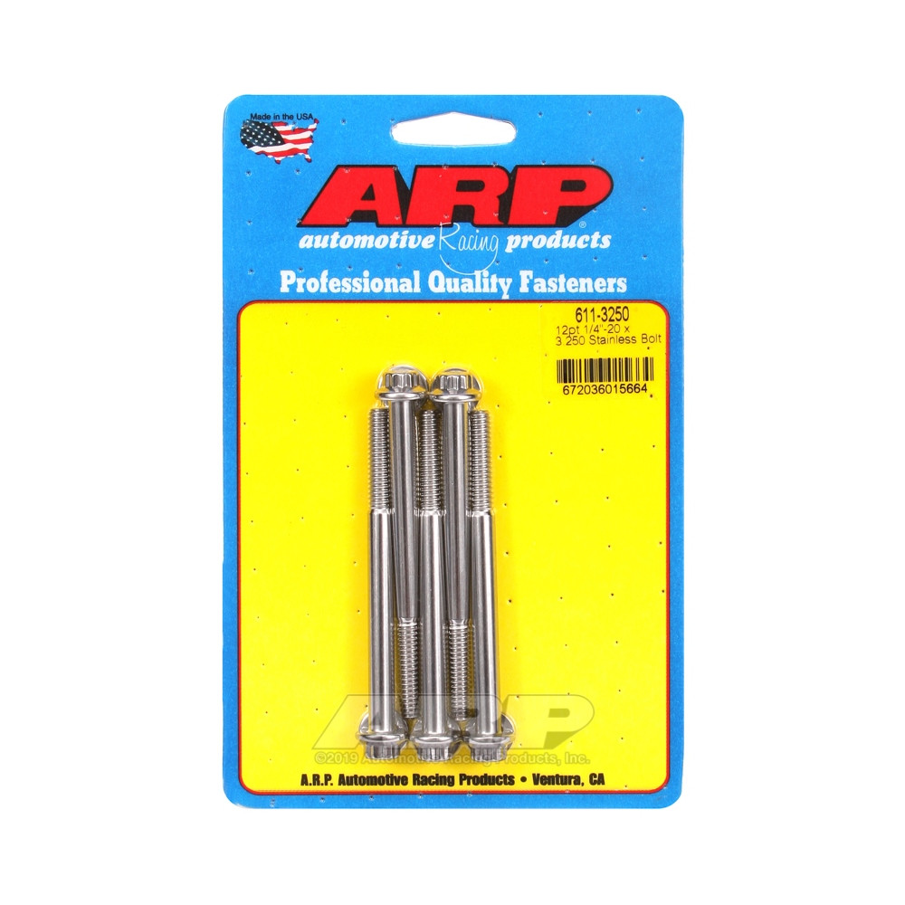 Universalschraubendreher ARP 1/4-20 - Edelstahl 12 Pkt x5 - ARP-611-3250 - 611-3250 - 3666618170770