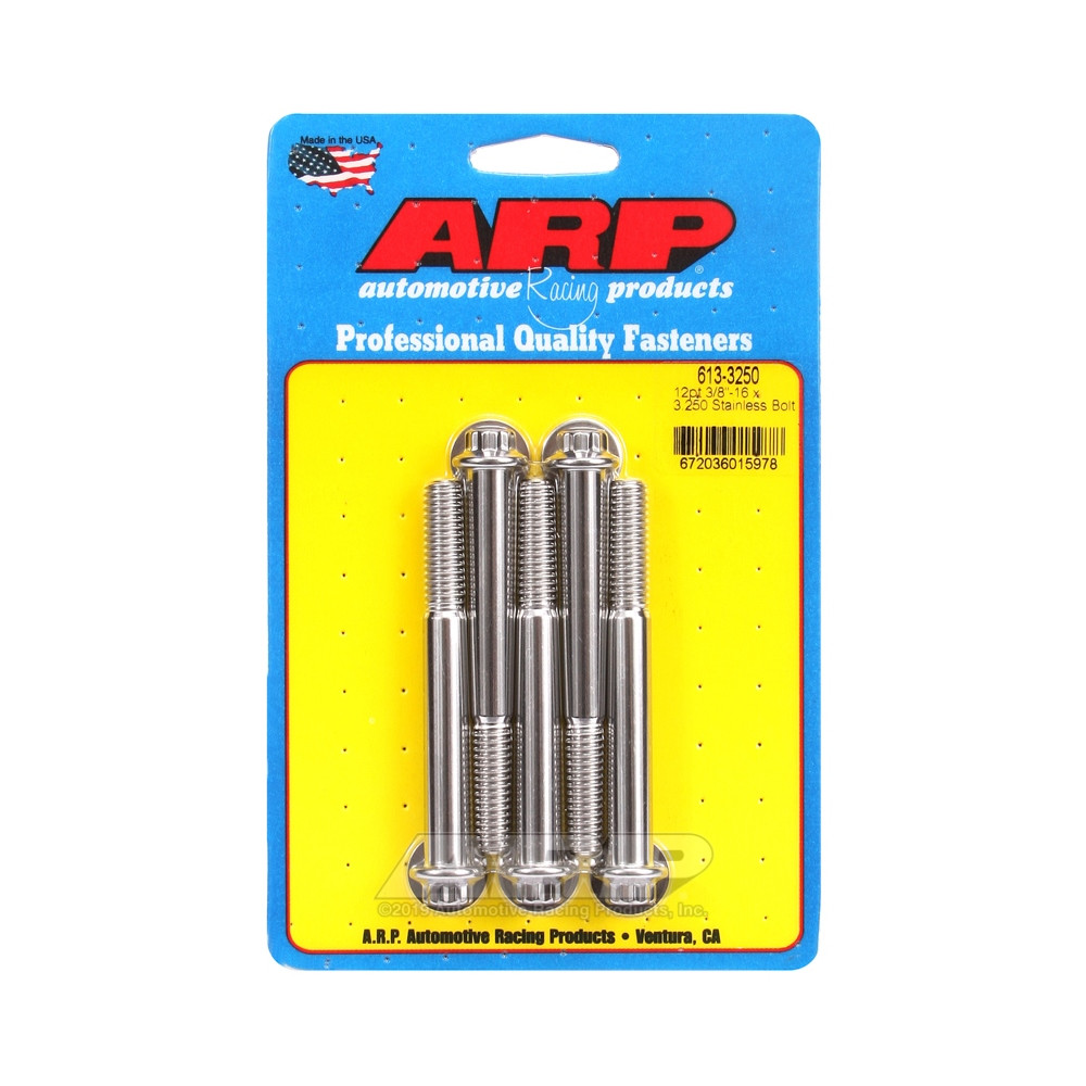 Universalschrauben ARP kleiner Kopf 3/8-16 - Edelstahl 12 Pkt x5 - ARP-613-3250 - 613-3250 - 3666618191102