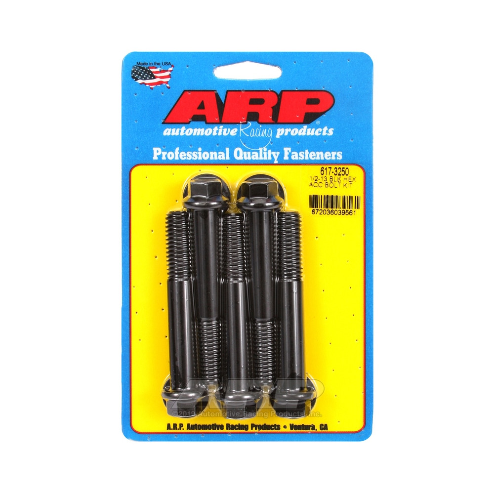 Bullone universale ARP 1/2-13 - Esagono ossidato nero x5 - ARP-617-3250 - 617-3250 - 3666618191713