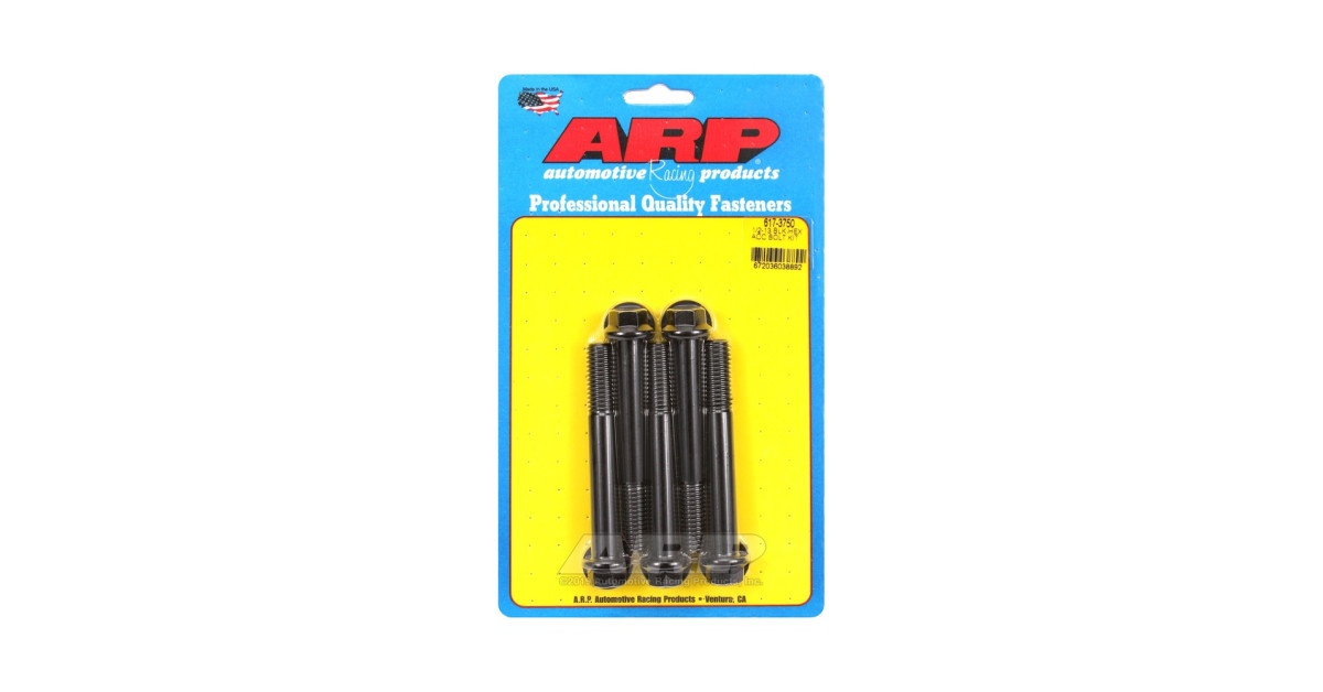 Bullone universale ARP 1/2-13 - Esagono ossidato nero x5