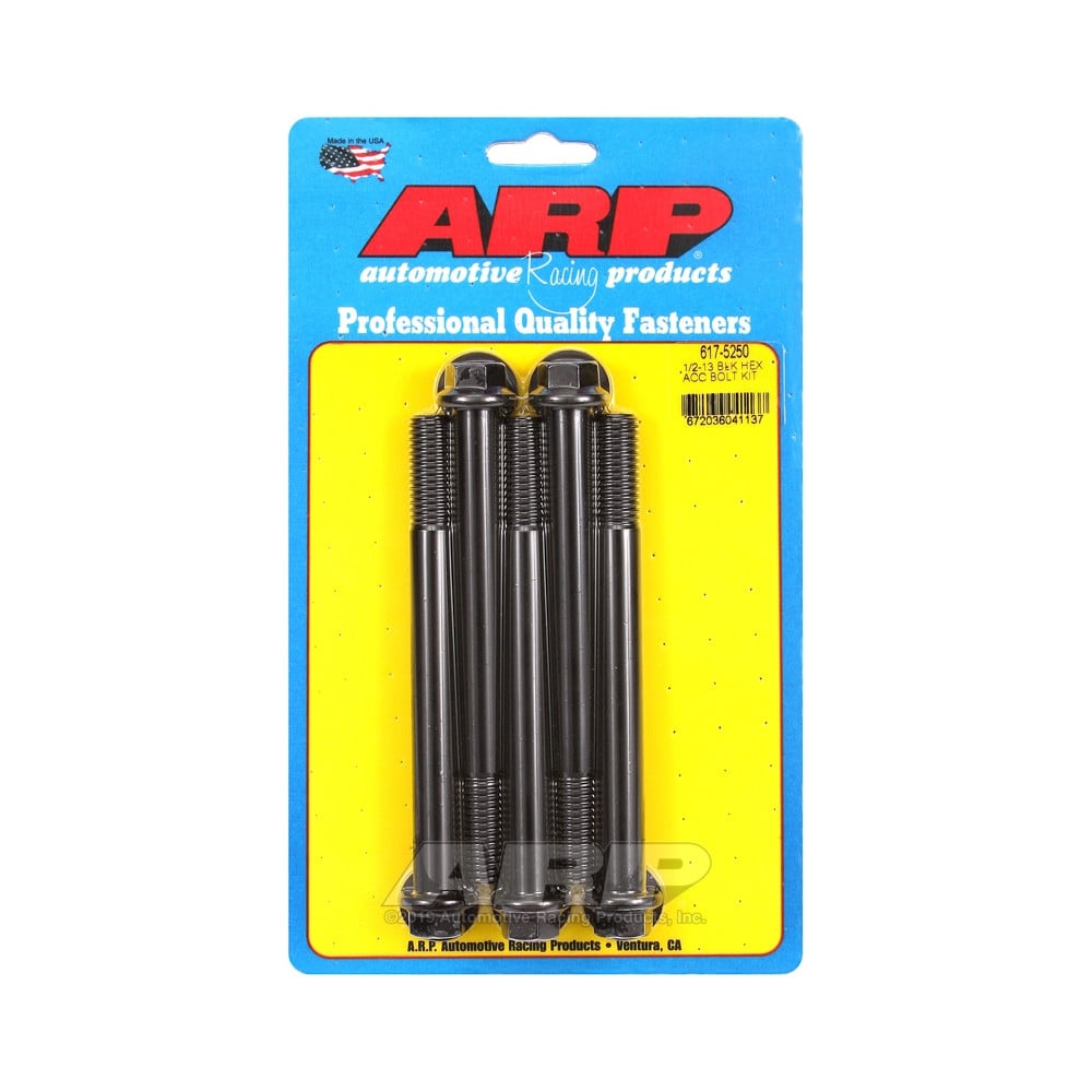 Boulonnerie universelle ARP 1/2-13 - Black Oxyde Hex x5 - ARP-617-5250 - 617-5250 - 3666618191799