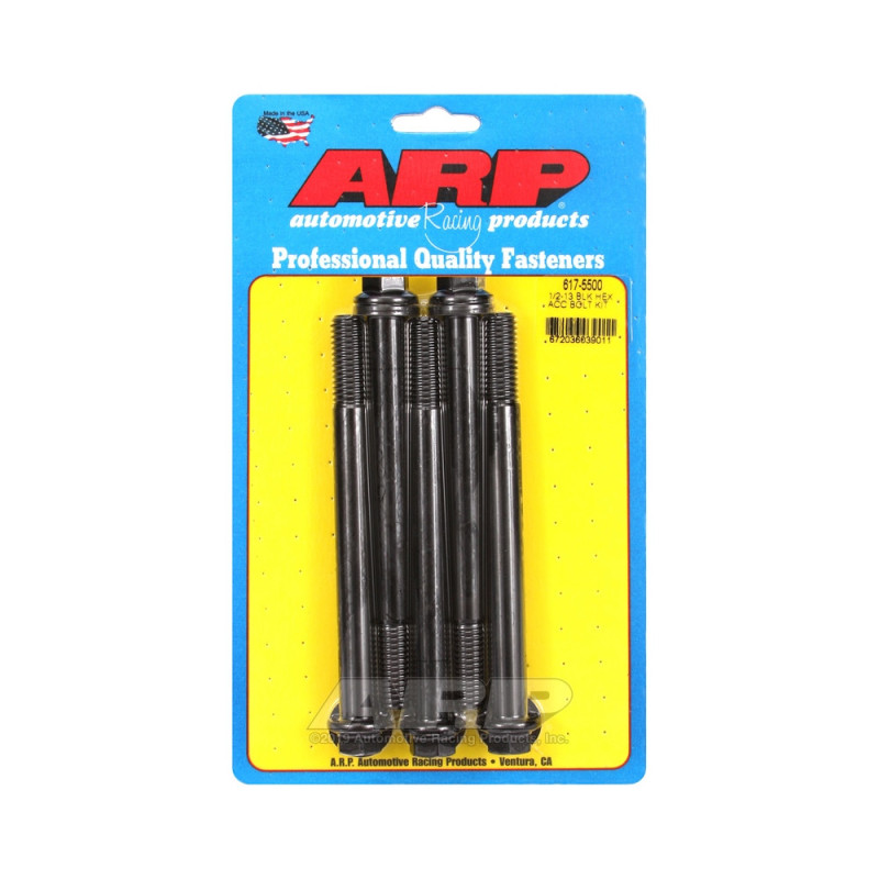 Universal Bolt ARP 1/2-13 - Black Oxyde Hex x5 - ARP-617-5500 - 617-5500 - 3666618191805