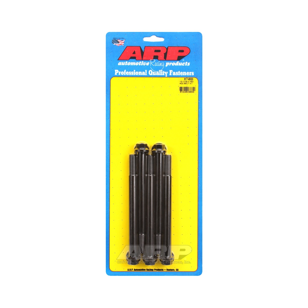 Universal Bolt ARP 1/2-13 - Black Oxyde Hex x5 - ARP-617-6000 - 617-6000 - 3666618191829