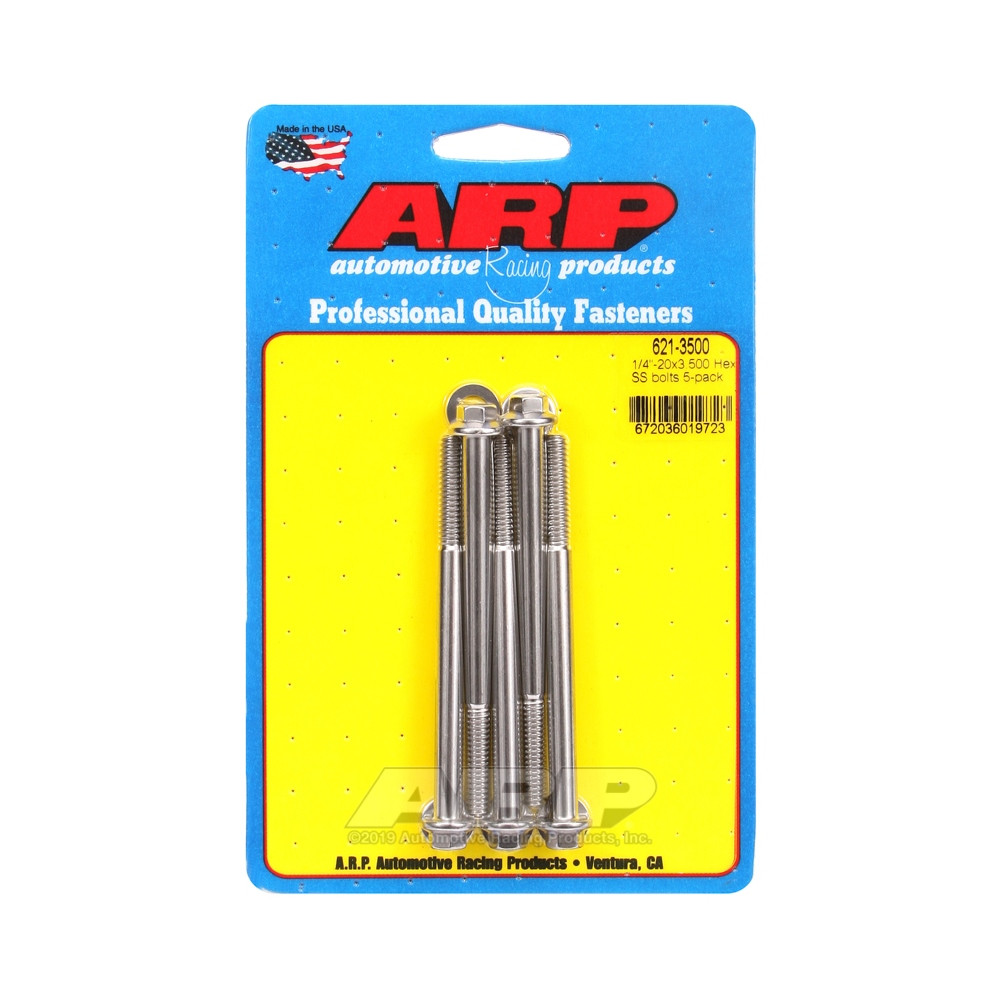 Boulonnerie universelle ARP 1/4-20 - Inox Hex x5 - ARP-621-3500 - 621-3500 - 3666618191959