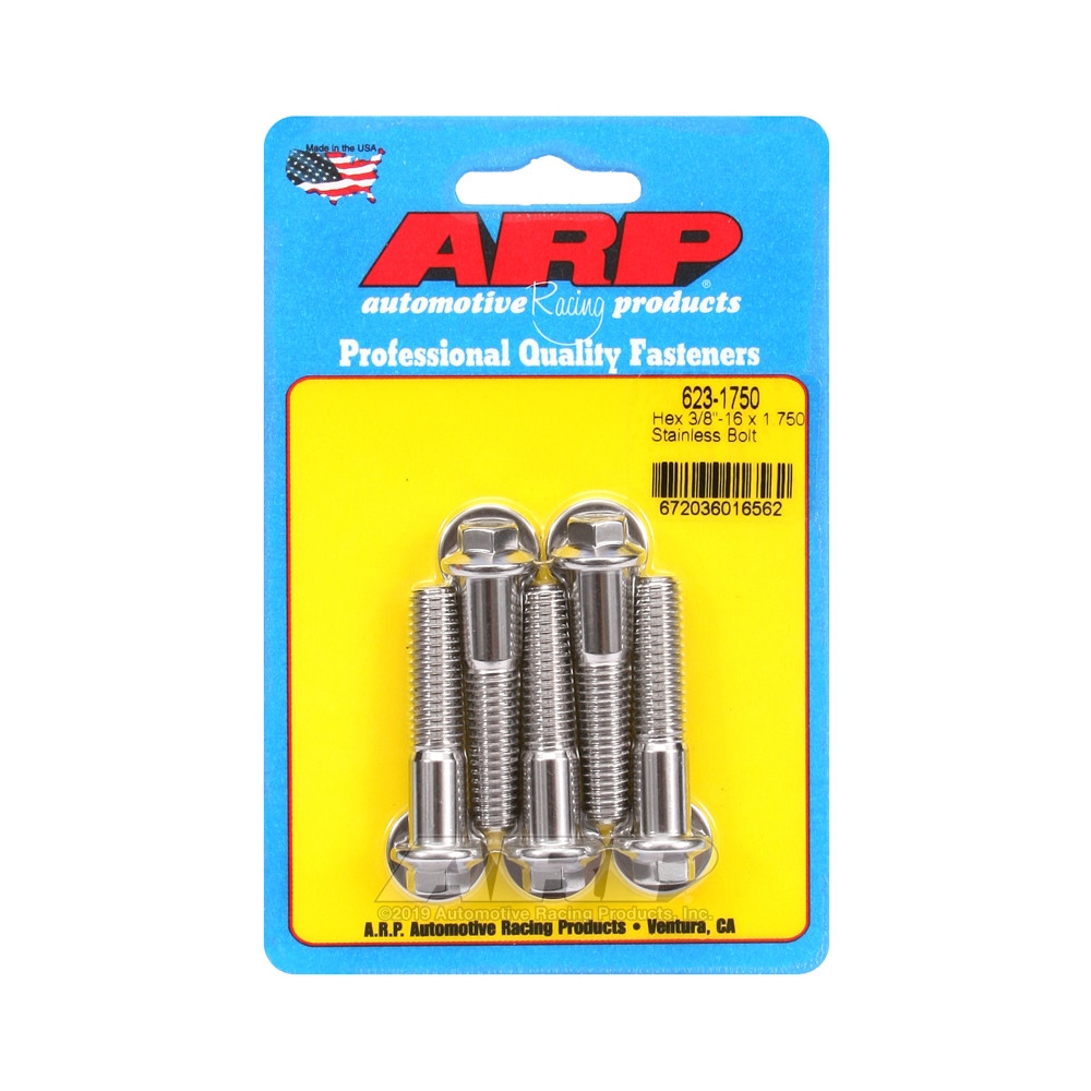 Bullone universale ARP a testa piccola 3/8-16 - Acciaio inox x5 - ARP-623-1750 - 623-1750 - 3666618192253