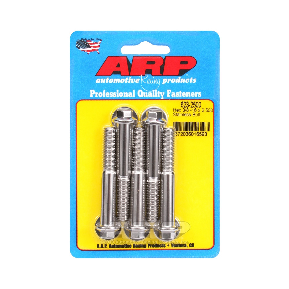 Universalschrauben ARP kleiner Kopf 3/8-16 - Edelstahl Hex x5 - ARP-623-2500 - 623-2500 - 3666618192284