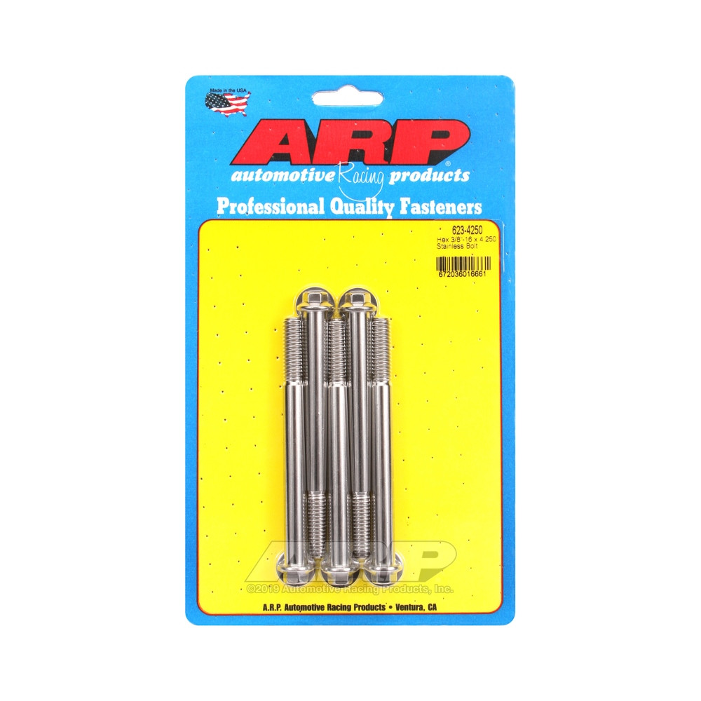 Bullone universale ARP a testa piccola 3/8-16 - Acciaio inox x5 - ARP-623-4250 - 623-4250 - 3666618192352