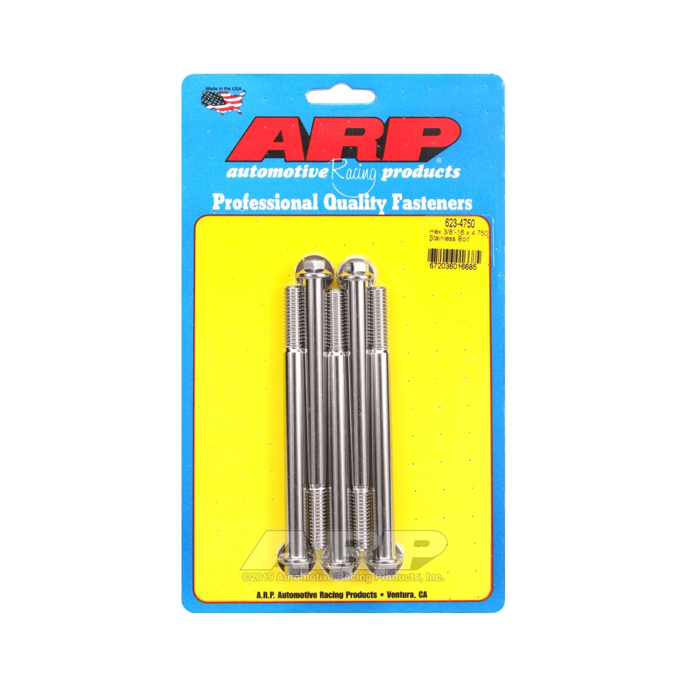 Bullone universale ARP a testa piccola 3/8-16 - Acciaio inox x5 - ARP-623-4750 - 623-4750 - 3666618192376