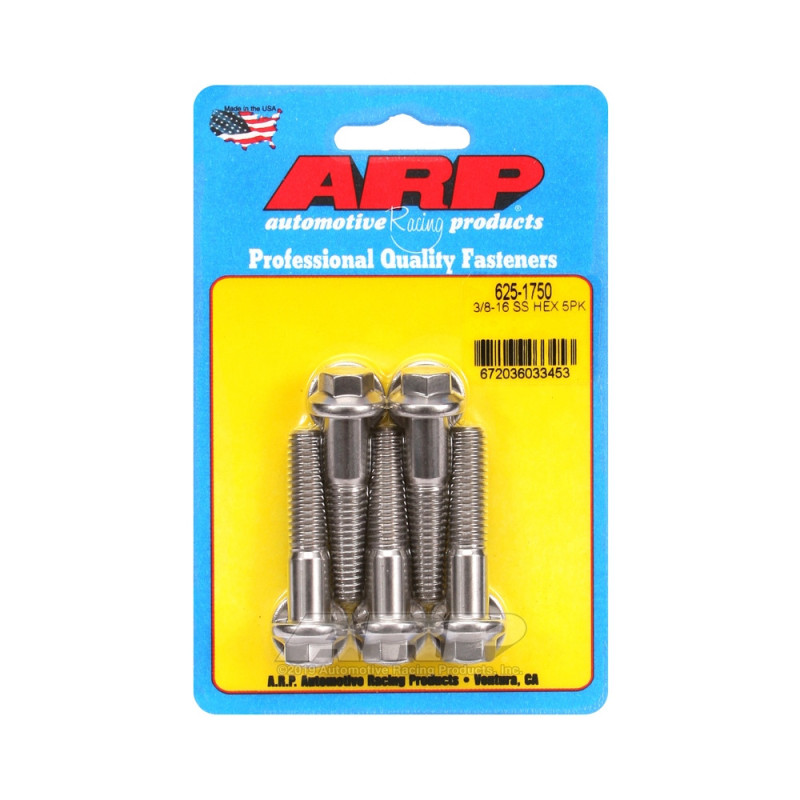 Bullone universale ARP STD 3/8-16 - Acciaio inox x5 - ARP-625-1750 - 625-1750 - 3666618192581