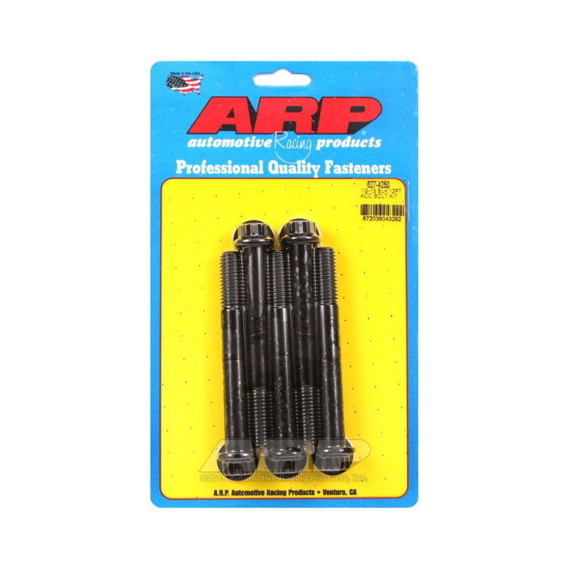 Universal Bolt ARP 1/2-13 - Black Oxyde 12 Pts x5 - ARP-627-4250 - 627-4250 - 3666618192963