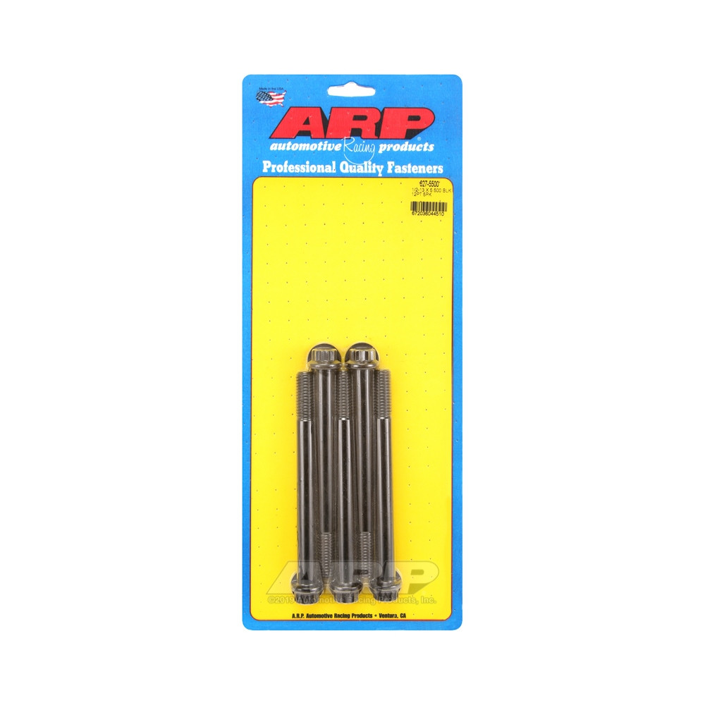Universal Bolt ARP 1/2-13 - Black Oxyde 12 Pts x5 - ARP-627-5500 - 627-5500 - 3666618193014