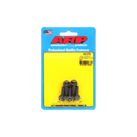 Boulonnerie universelle ARP 1/4-20 - Black Oxyde 12 Pts x5