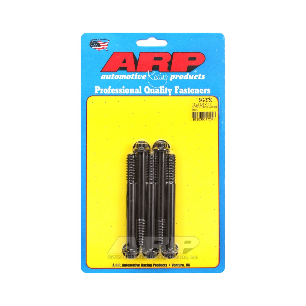 Bullone universale ARP a testa piccola 3/8-16 - Ossido nero 12 pts x5 - ARP-642-3750 - 642-3750 - 3666618193540