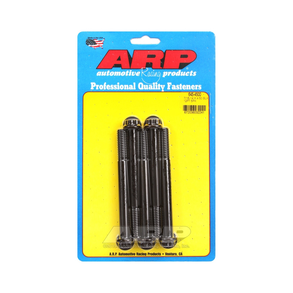 Universalschrauben ARP 7/16-14 - Black Oxyde 12 Pts x5 - ARP-645-4500 - 645-4500 - 3666618194011