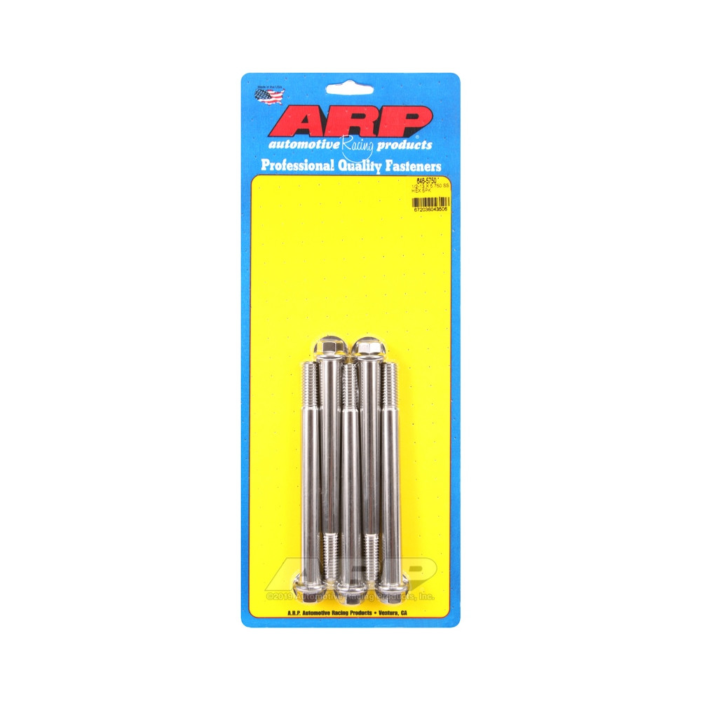 Universal Bolt ARP 1/2-13 - Stainless Hex x5 - ARP-646-5750 - 646-5750 - 3666618194233