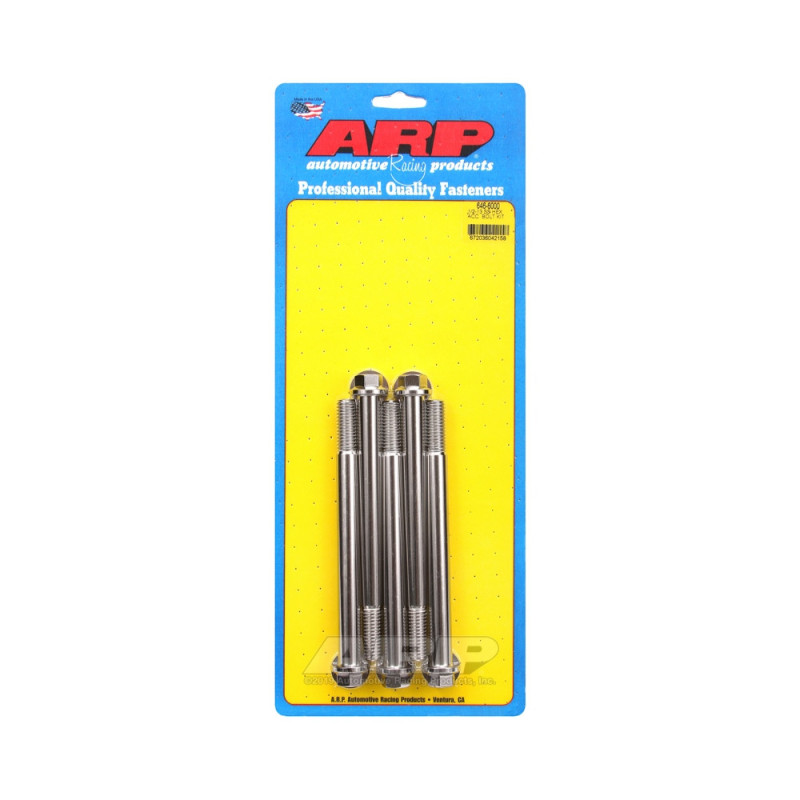 Bullone universale ARP 1/2-13 - Esagono inox x5 - ARP-646-6000 - 646-6000 - 3666618194240