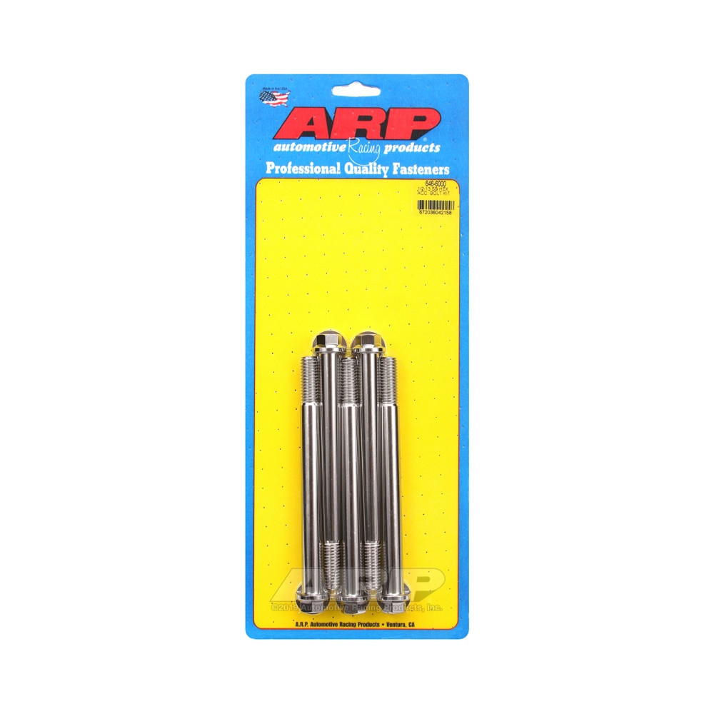 Boulonnerie universelle ARP 1/2-13 - Inox Hex x5 - ARP-646-6000 - 646-6000 - 3666618194240