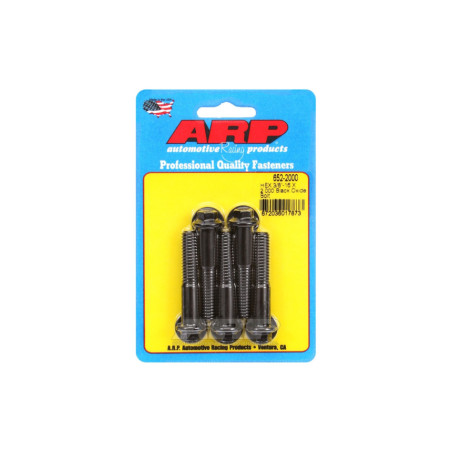 Boulonnerie universelle ARP petite tête 3/8-16 - Black Oxyde Hex x5