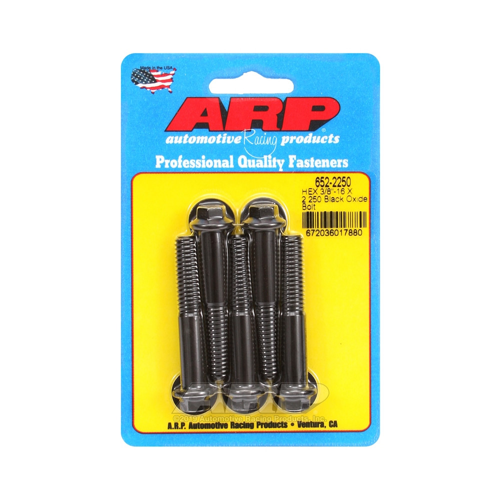 Universalschrauben ARP kleiner Kopf 3/8-16 - Black Oxyde Hex x5 - ARP-652-2250 - 652-2250 - 3666618194691
