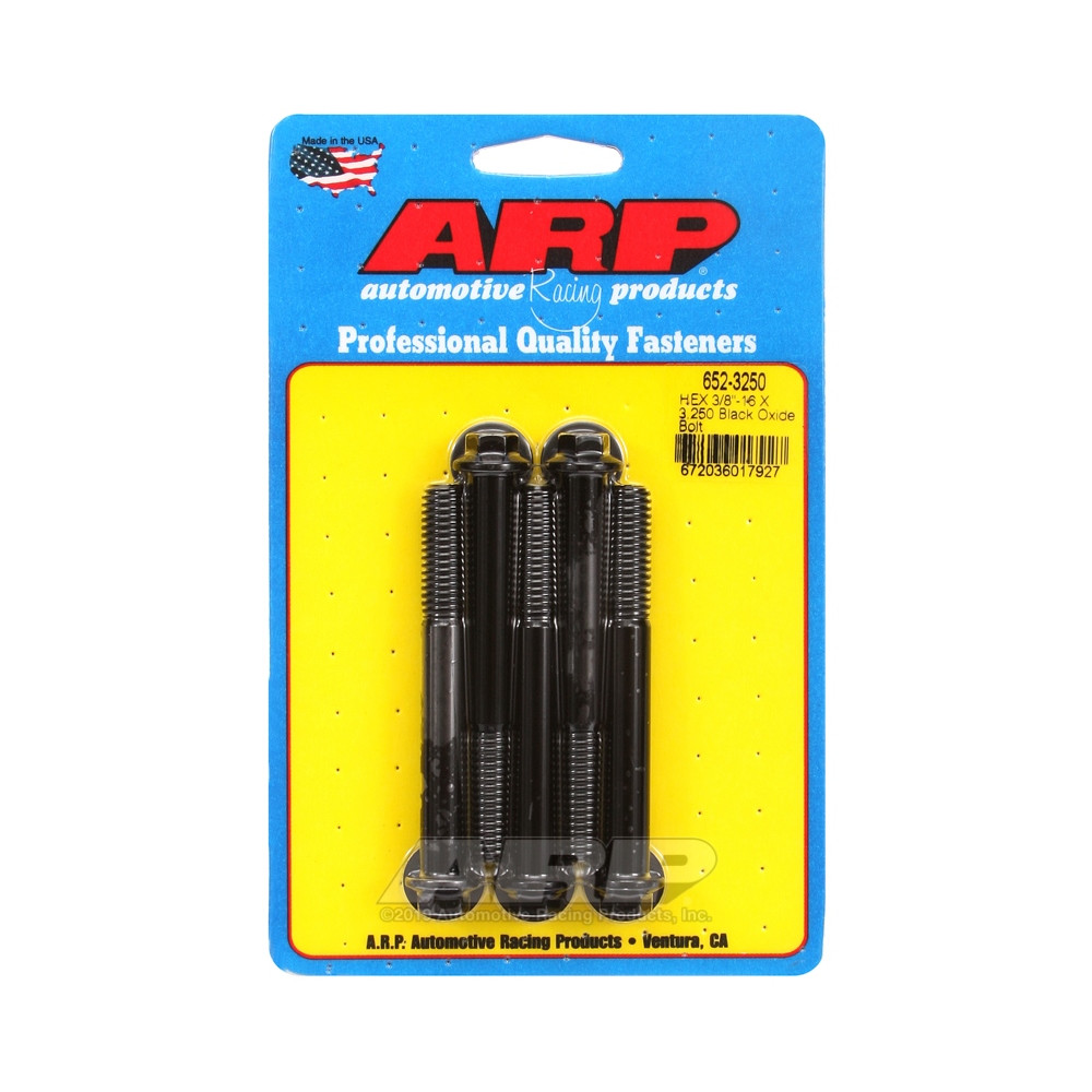 Universalschrauben ARP kleiner Kopf 3/8-16 - Black Oxyde Hex x5 - ARP-652-3250 - 652-3250 - 3666618194738
