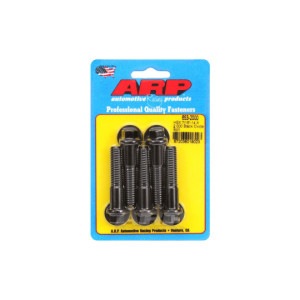 Bullone universale ARP 7/16-14 - Esagono ossidato nero x5