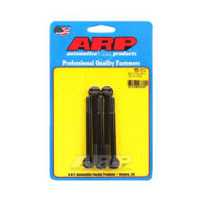 Bullone universale ARP M6 x 1,00 - Esagono ossidato nero x5