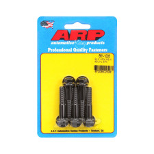 Bullone universale ARP M8 x 1,25 - Esagono ossidato nero x5