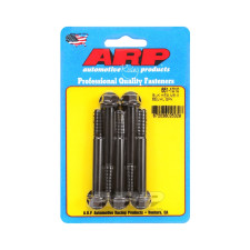 Bullone universale ARP M8 x 1,25 - Esagono ossidato nero x5