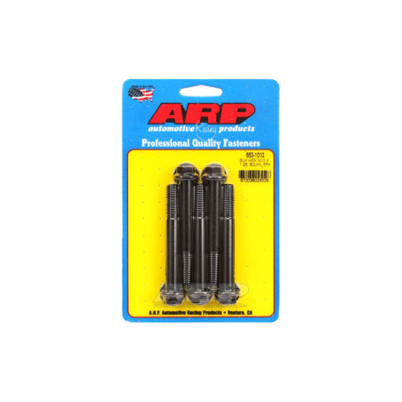 Universalschrauben ARP M10 x 1.25 - Black Oxyde Hex x5