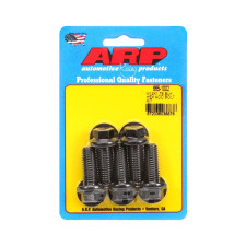 Bullone universale ARP M12 x 1,75 - Esagono ossidato nero x5